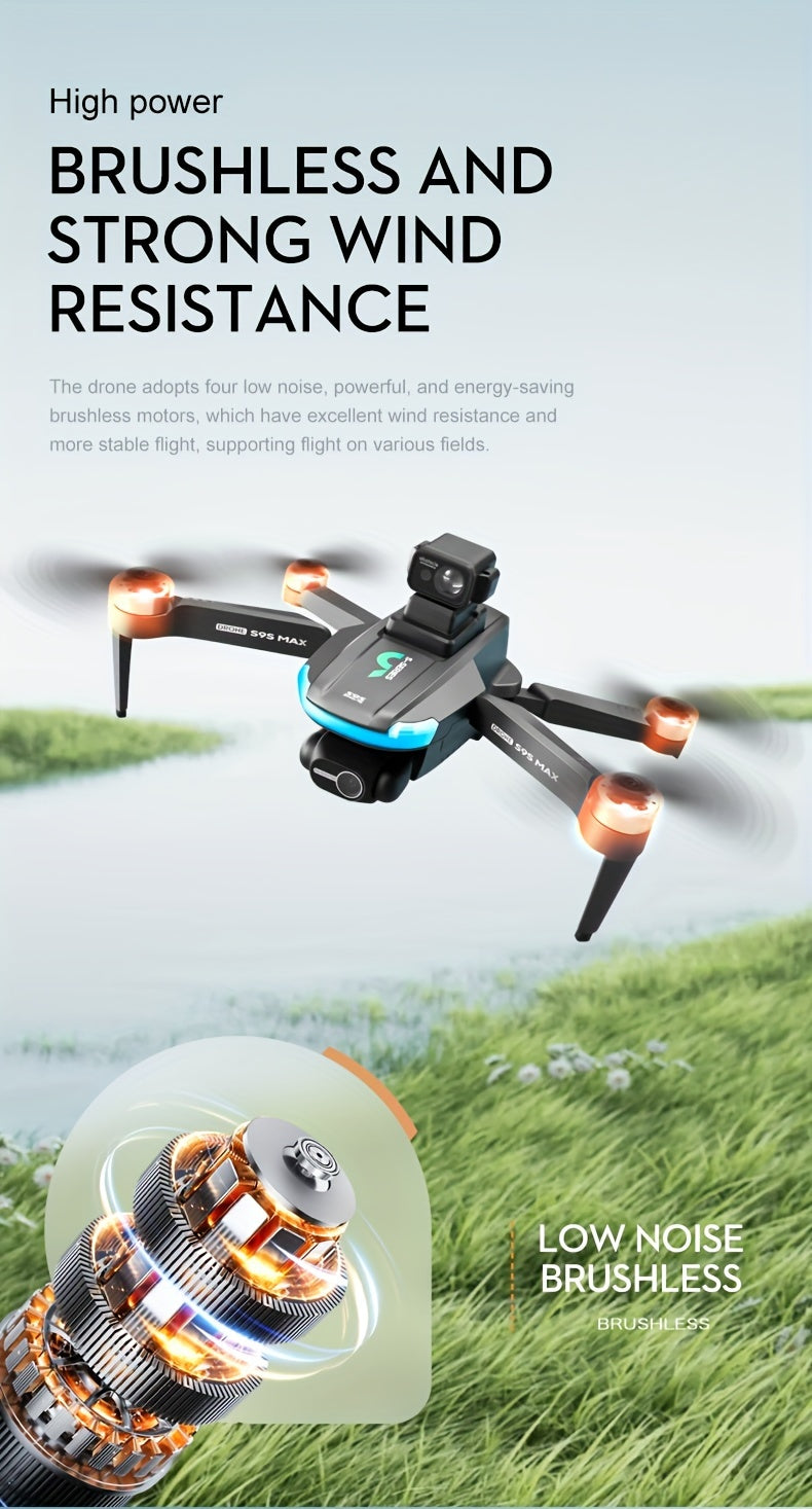 New S9S Aerial Photography, Drone GPS Positioning Return, Compliant With Aviation Authority Requirements, High-definition Pixels, Stable Dual Axis Pan Tilt Camera, Boutique Gift Remote-controlled Aircraft, No FAA Registration