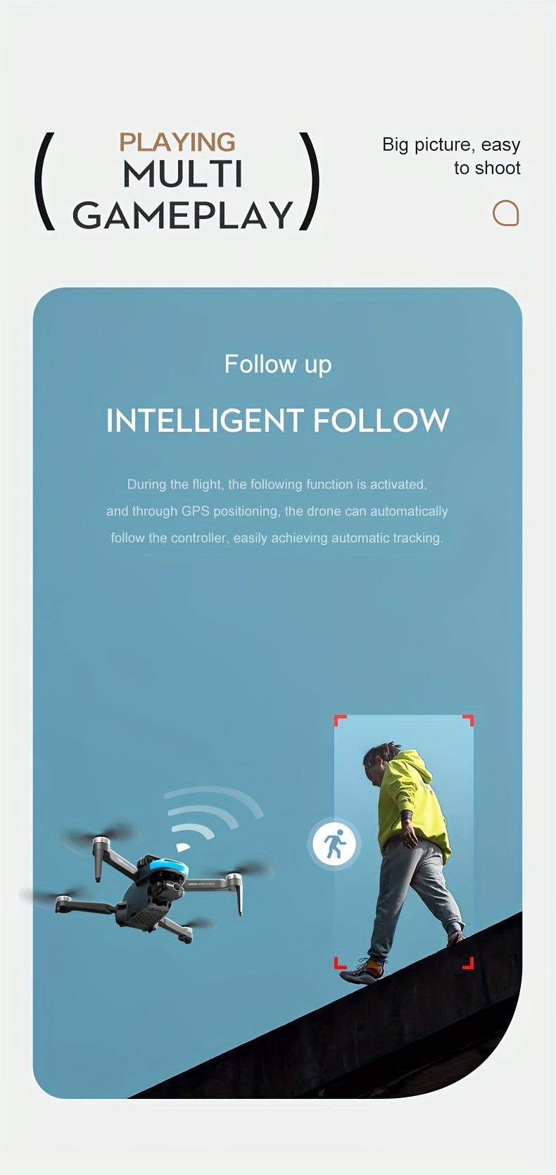 New S9S Aerial Photography, Drone GPS Positioning Return, Compliant With Aviation Authority Requirements, High-definition Pixels, Stable Dual Axis Pan Tilt Camera, Boutique Gift Remote-controlled Aircraft, No FAA Registration