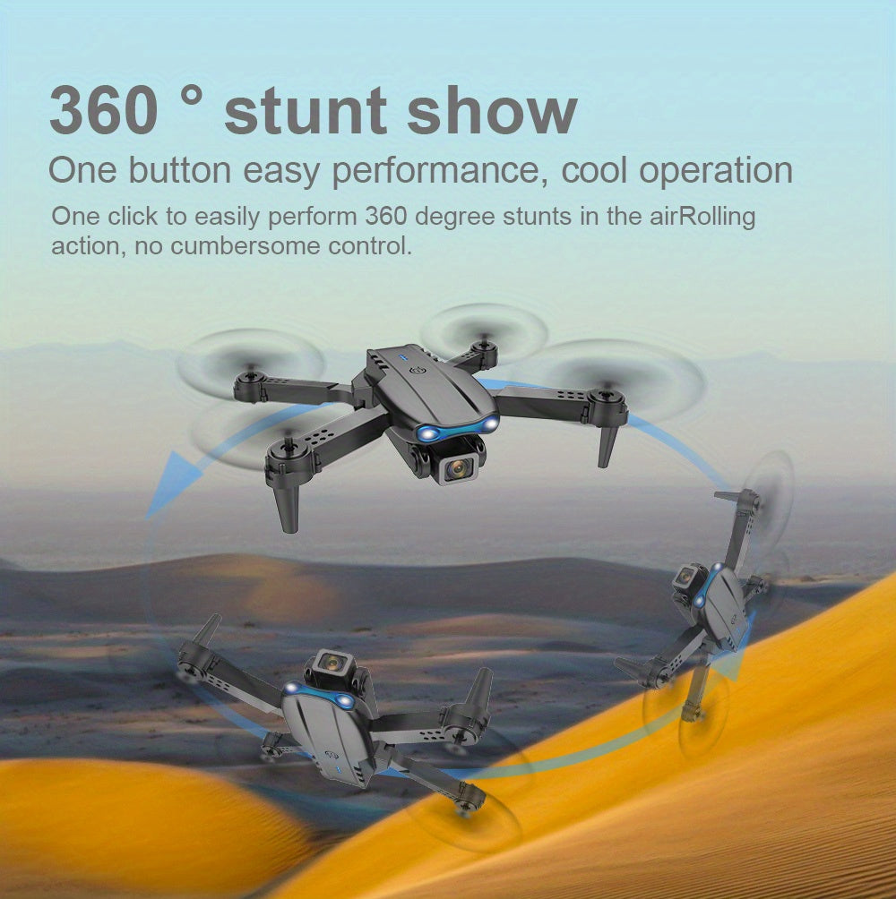 E99pro K3 Drone High-definition Aerial Photography Dual Camera Single Battery Optical Flow Fixed-point Hovering Quadcopter Remote Control Helicopter