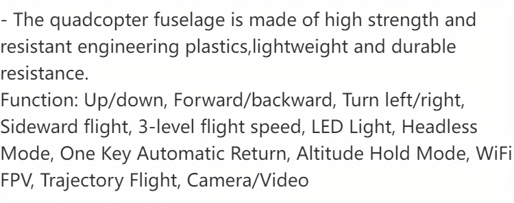 KBDFA E88 Drone - HD WIFI Helicopter with 4K Camera, Foldable Quadcopter, 1181.1inch Maximum Flight Altitude, 3m/s Speed, 5 Minute Battery Life, Black and Gray, Rechargeable Li-Polymer Battery, 1800mAh, 1181.1inch Control Ran