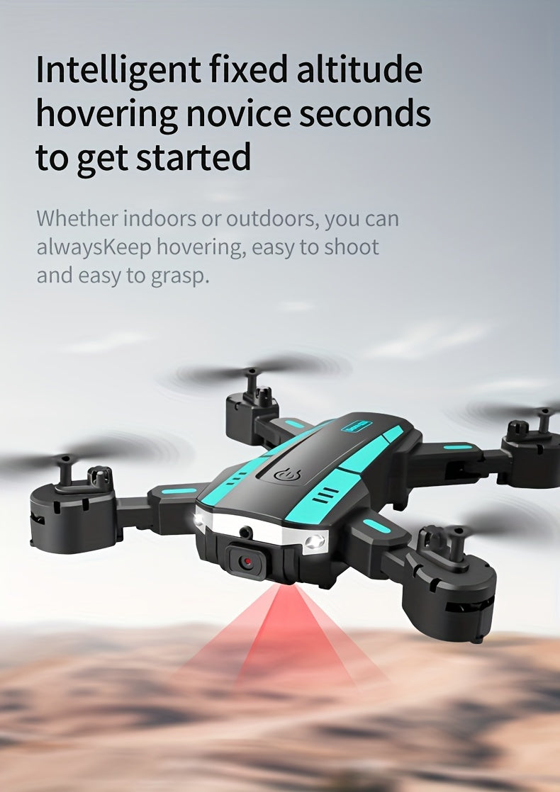 T6 Aerial Drone With HD Dual Camera, One-key Take-off And Landing, 540° Intelligent Obstacle Avoidance, Gesture Recognition, Intelligent Hovering, Foldable Quadcopter