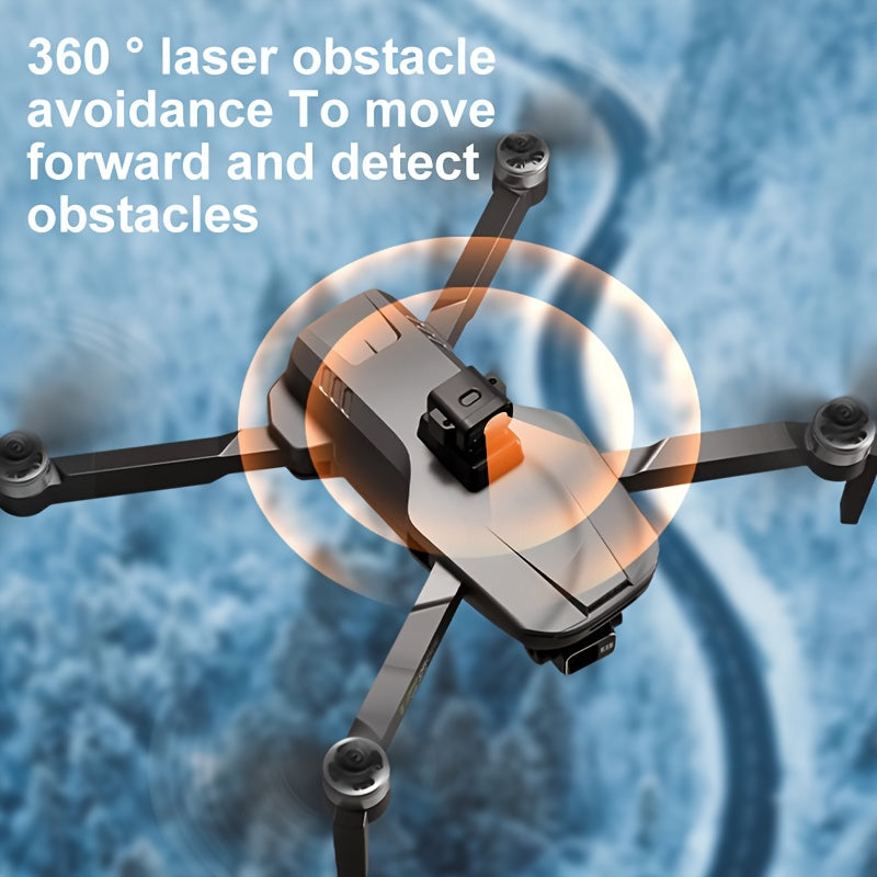 500g Load Professional Drone with GPS Repeater - Airplanes with Brushless Motor, Tri-Axis Stabilizer, Obstacle Avoidance Function, Ideal Halloween Gift for Aerial Enthusiasts