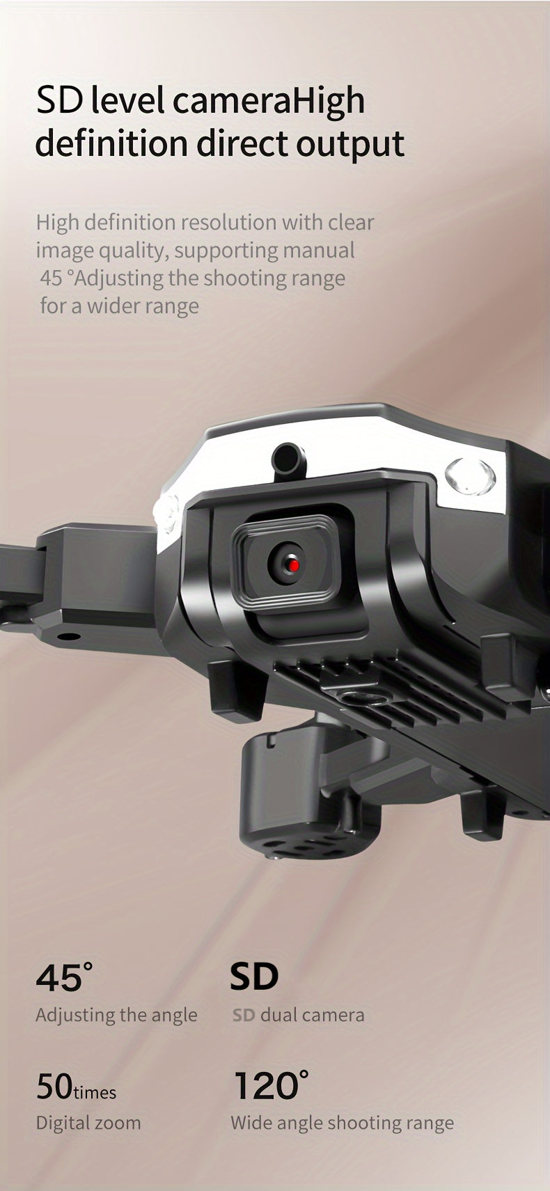 T6 Aerial Drone With HD Dual Camera, One-key Take-off And Landing, 540° Intelligent Obstacle Avoidance, Gesture Recognition, Intelligent Hovering, Foldable Quadcopter