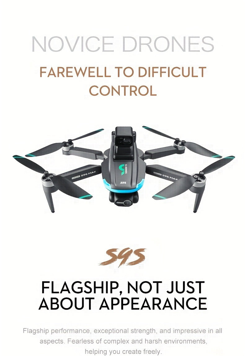 New S9S Aerial Photography, Drone GPS Positioning Return, Compliant With Aviation Authority Requirements, High-definition Pixels, Stable Dual Axis Pan Tilt Camera, Boutique Gift Remote-controlled Aircraft, No FAA Registration