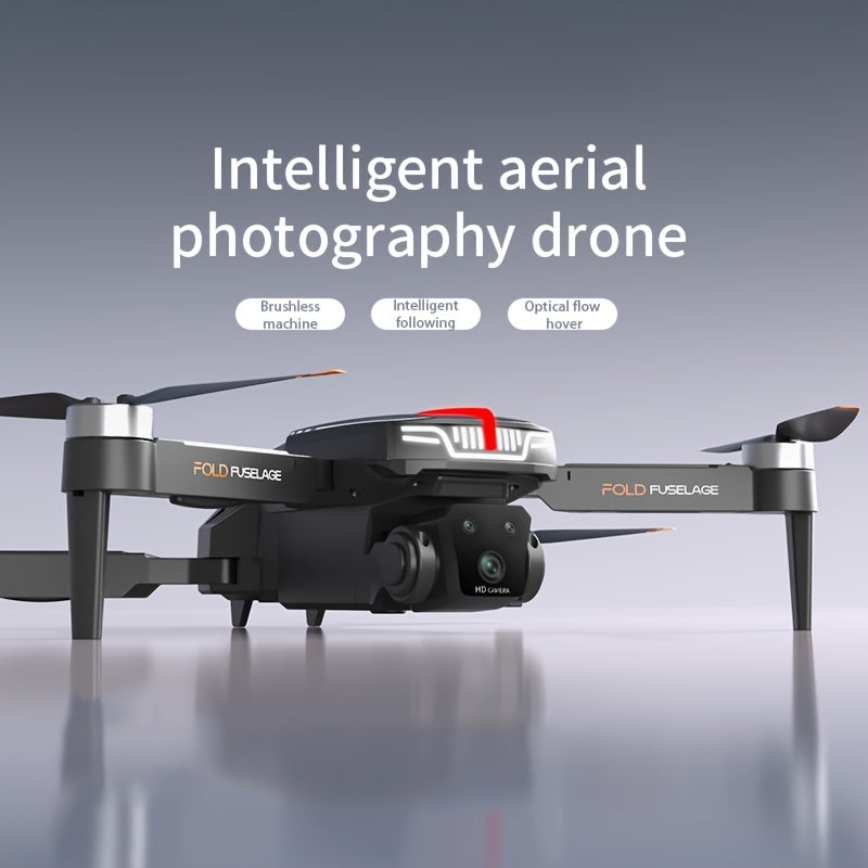 New Drone Remote Control Multi-camera, Foldable RC Optical Flow Setting Point Hover, Brushless Motor, Entry-level Quadcopter, One-button Takeoff Landing