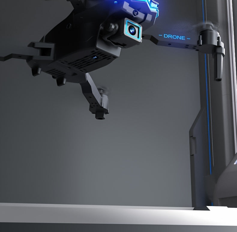 X6Pro Wireless FPV With HD Dual Camera Foldable RC Drone, High Hold, Automatic Obstacle Avoidance, One-Button Calibration/Take Off/Flip, With Optical Flow Positioning (Indoor Can Be Stabilized And Hover), Single Battery Life