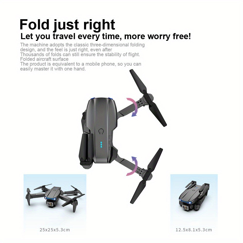 E99pro K3 Drone High-definition Aerial Photography Dual Camera Single Battery Optical Flow Fixed-point Hovering Quadcopter Remote Control Helicopter