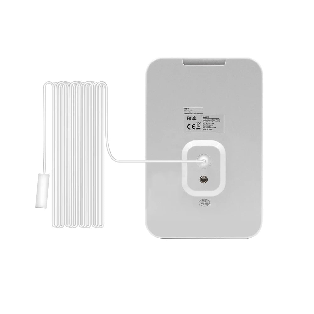 Reolink Solar Panel with 4m cable for Reolink rechargeable battery cameras Solar Panel for Argus 3 Pro/Argus PT/Trackmix/Duo 2