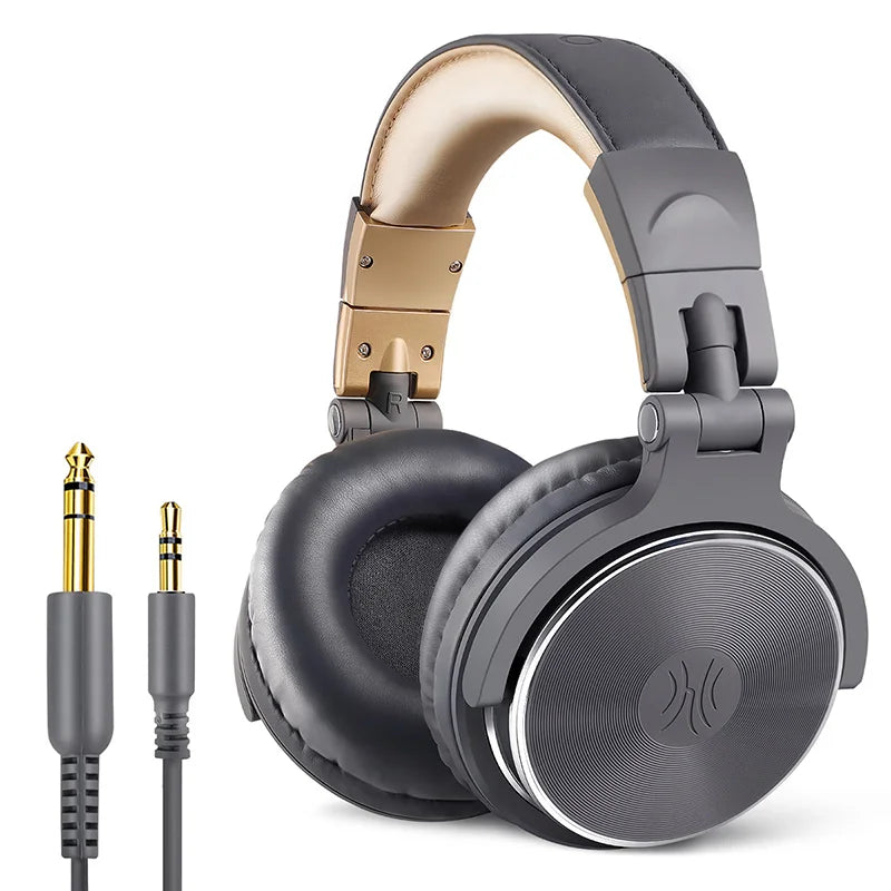 Oneodio Over Ear Headphones Hifi Studio DJ Headphone Wired Monitor Music Gaming Headset Earphone For Phone Computer PC With Mic