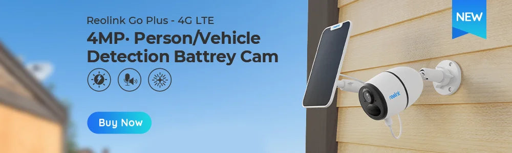 Reolink Solar Panel with 4m cable for Reolink rechargeable battery cameras Solar Panel for Argus 3 Pro/Argus PT/Trackmix/Duo 2