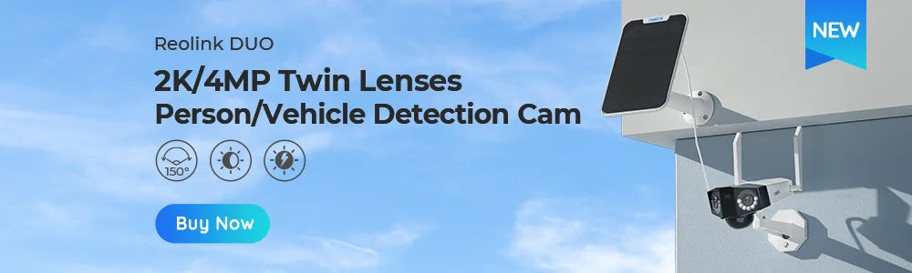 Reolink Solar Panel with 4m cable for Reolink rechargeable battery cameras Solar Panel for Argus 3 Pro/Argus PT/Trackmix/Duo 2