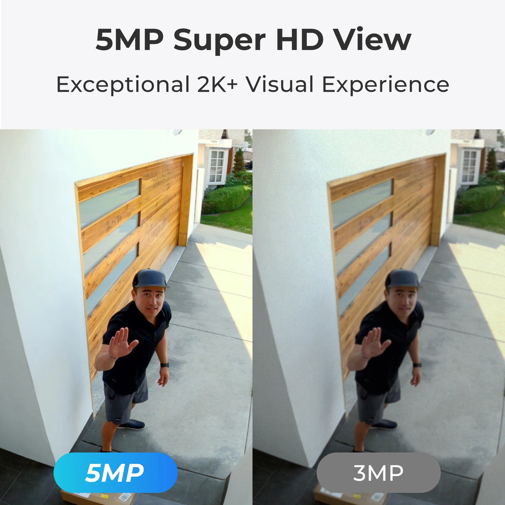 Reolink 4K Security Camera Smart Detection 8MP Wi-Fi 6 Tech Surveillance Cameras Onvif 2.4G/5Ghz Wireless 5MP Outdoor IP Camera