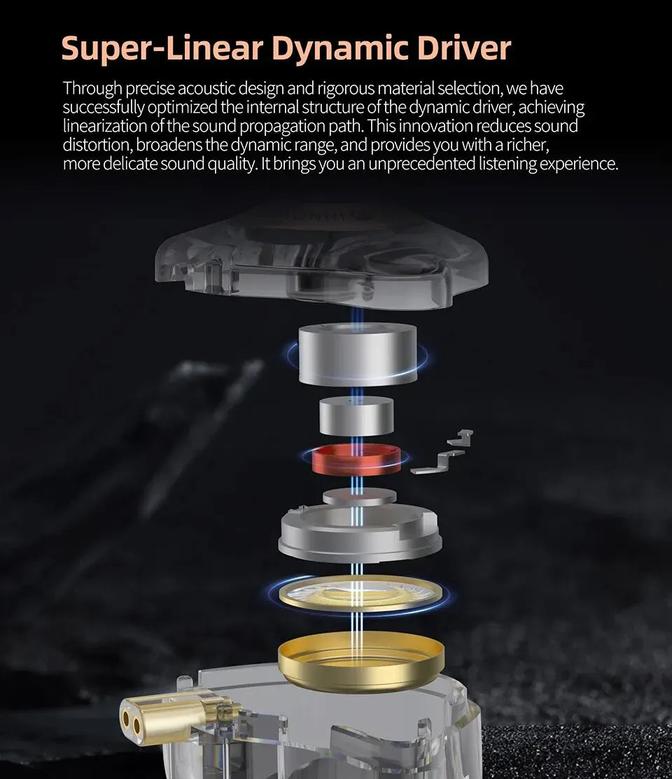 KZ EDX PRO X Wired Earphones HIFI Stereo Bass Music Earbuds In Ear Sport Headphones Noise Cancelling Gaming Headset