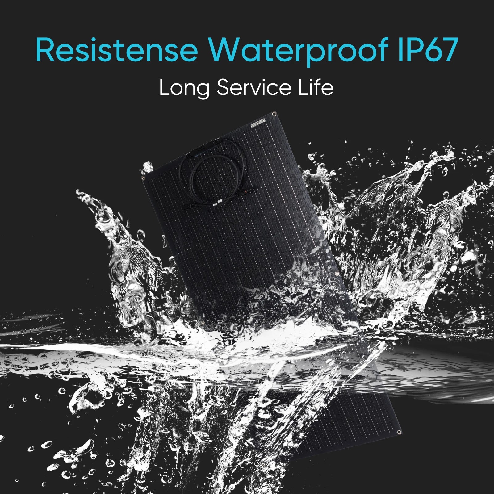 Solar Panel 110W 220W 330W 440W 18V With By-Pass Diode ETFE Flexible Solar Cell 12v Battery Charger  For Camping RV Boat