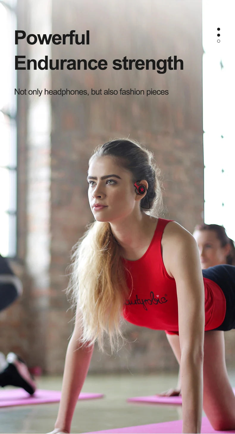 Original A23 Sport Foldable Wireless Headphone 8D Surround Heavy Bass Hifi Music Bluetooth Earphones With Mic Support FM/TF Card