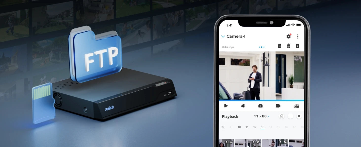 Reolink 4K Security Camera Smart Detection 8MP Wi-Fi 6 Tech Surveillance Cameras Onvif 2.4G/5Ghz Wireless 5MP Outdoor IP Camera