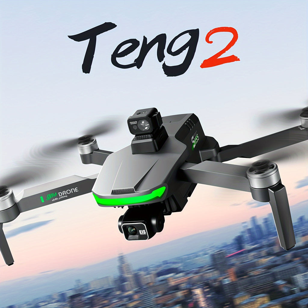 500g Load Professional Drone with GPS Repeater - Airplanes with Brushless Motor, Tri-Axis Stabilizer, Obstacle Avoidance Function, Ideal Halloween Gift for Aerial Enthusiasts