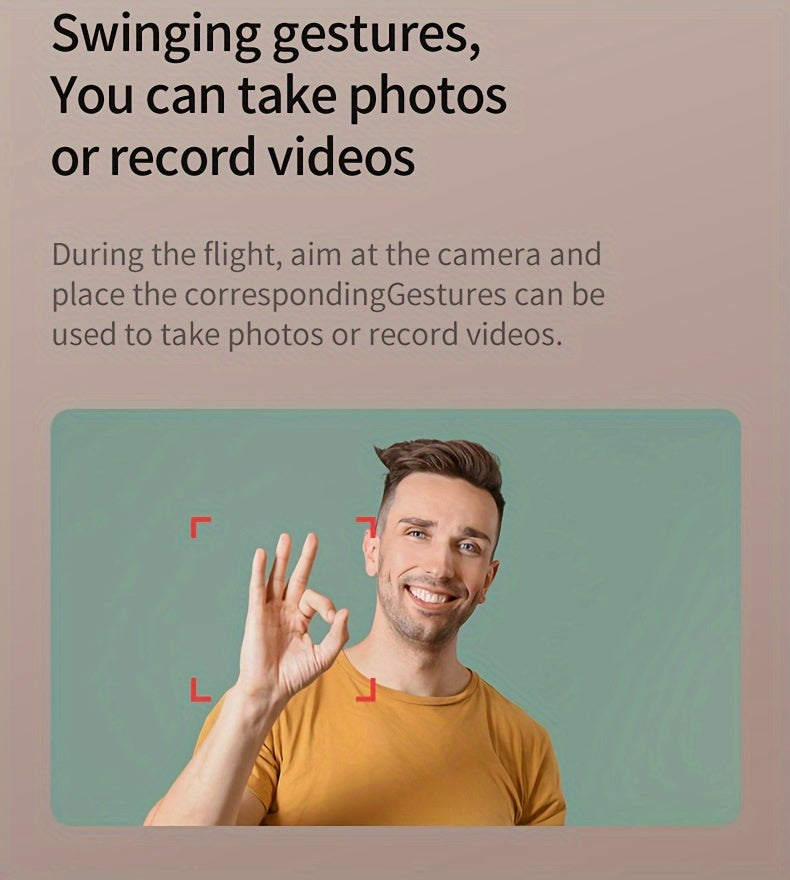 T6 Aerial Drone With HD Dual Camera, One-key Take-off And Landing, 540° Intelligent Obstacle Avoidance, Gesture Recognition, Intelligent Hovering, Foldable Quadcopter