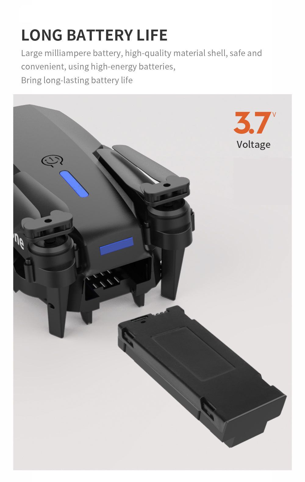 E88Pro HD Dual Camera Drone - Capture Stunning Aerial Photos with WIFI Connection, Optical Flow Height, One Key Return, and Long-Lasting Single Battery - Perfect Gift for Christmas, Halloween, and Thanksgiving