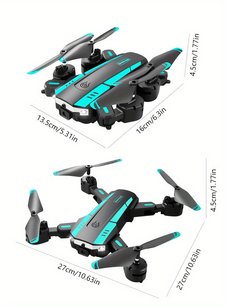 T6 Aerial Drone With HD Dual Camera, One-key Take-off And Landing, 540° Intelligent Obstacle Avoidance, Gesture Recognition, Intelligent Hovering, Foldable Quadcopter
