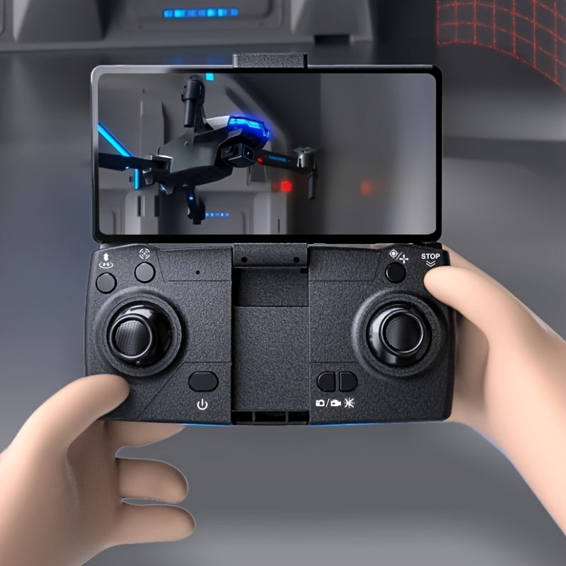 X6Pro Wireless FPV With HD Dual Camera Foldable RC Drone, High Hold, Automatic Obstacle Avoidance, One-Button Calibration/Take Off/Flip, With Optical Flow Positioning (Indoor Can Be Stabilized And Hover), Single Battery Life