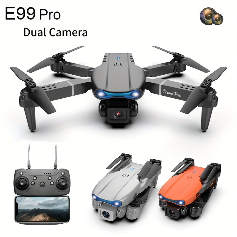 E99pro K3 Drone High-definition Aerial Photography Dual Camera Single Battery Optical Flow Fixed-point Hovering Quadcopter Remote Control Helicopter