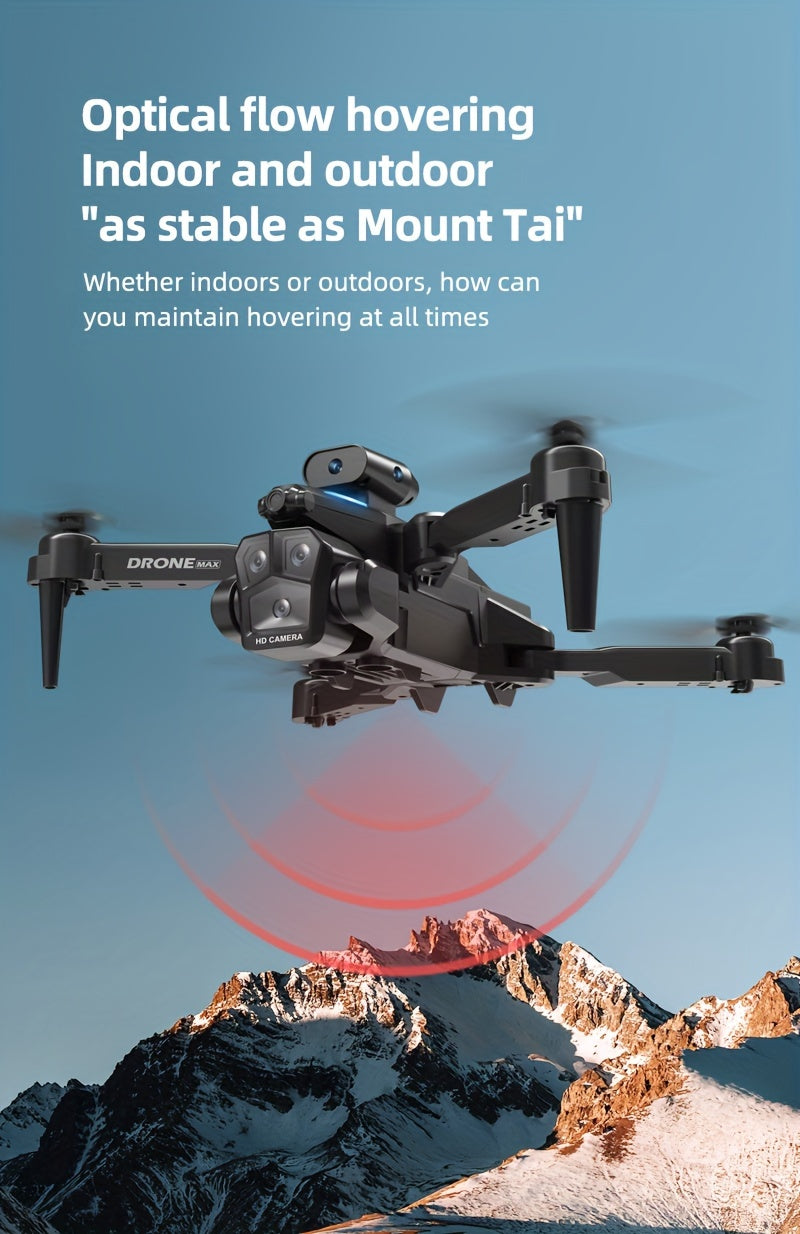 C10 Drone With HD Aerial Photography Three Cameras, 360° Infrared Obstacle Avoidance, Remote Control Aircraft