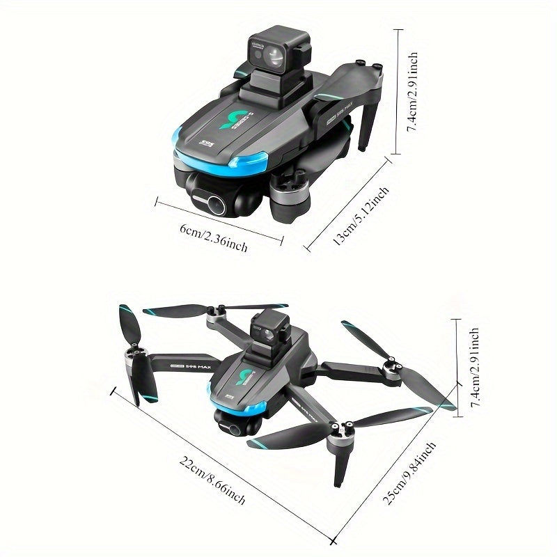New S9S Aerial Photography, Drone GPS Positioning Return, Compliant With Aviation Authority Requirements, High-definition Pixels, Stable Dual Axis Pan Tilt Camera, Boutique Gift Remote-controlled Aircraft, No FAA Registration