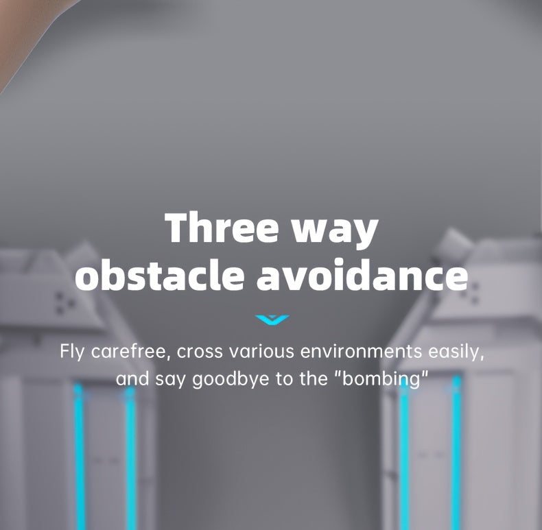 X6 Foldable Drone Dual Camera With Batteries, Obstacle Avoidance, Smart Return, And More - Comes With Carrying Bag! Perfect for beginners Men's Gifts.Christmas Thanksgiving Halloween gifts!