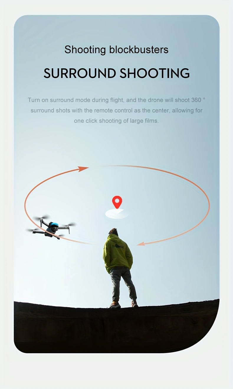 New S9S Aerial Photography, Drone GPS Positioning Return, Compliant With Aviation Authority Requirements, High-definition Pixels, Stable Dual Axis Pan Tilt Camera, Boutique Gift Remote-controlled Aircraft, No FAA Registration