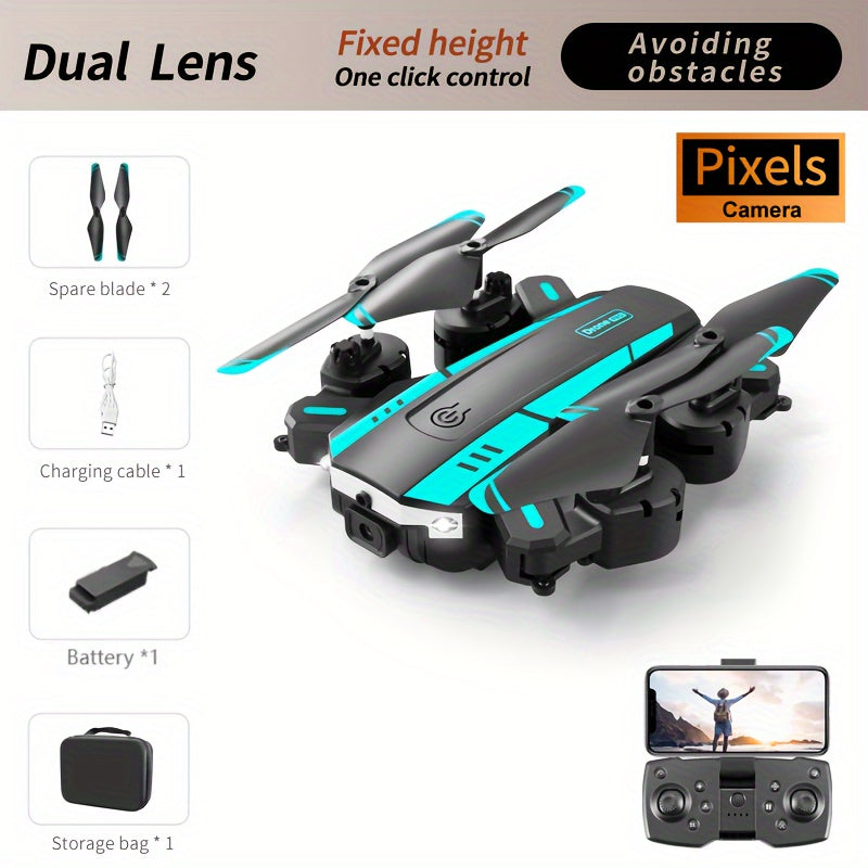 T6 Aerial Drone With HD Dual Camera, One-key Take-off And Landing, 540° Intelligent Obstacle Avoidance, Gesture Recognition, Intelligent Hovering, Foldable Quadcopter