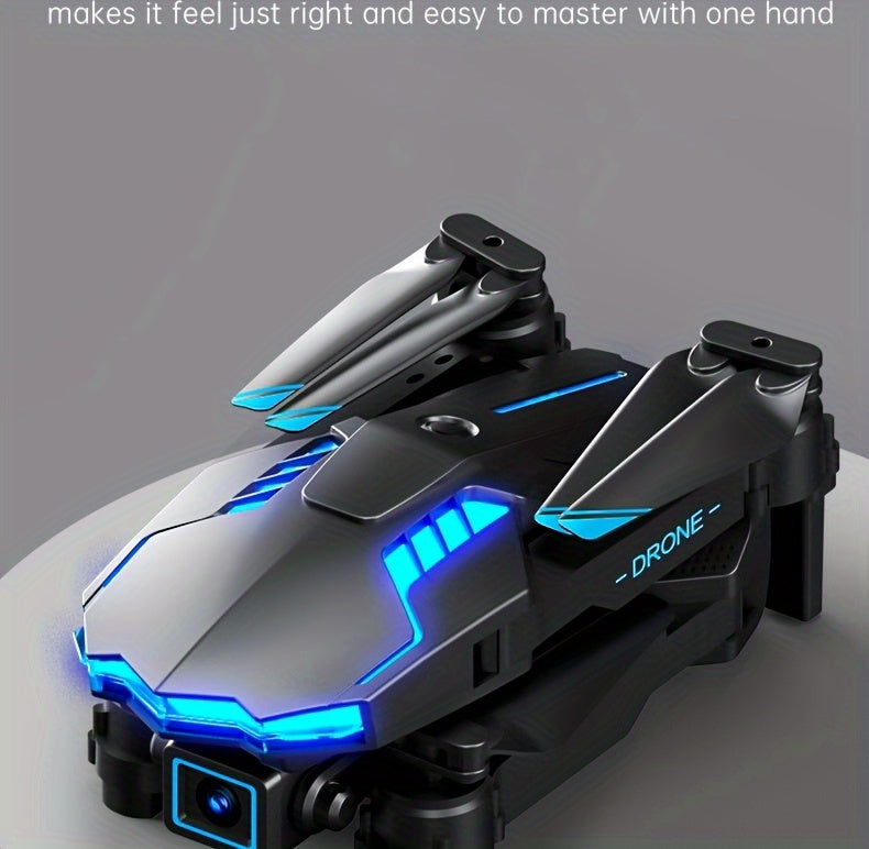 X6Pro Wireless FPV With HD Dual Camera Foldable RC Drone, High Hold, Automatic Obstacle Avoidance, One-Button Calibration/Take Off/Flip, With Optical Flow Positioning (Indoor Can Be Stabilized And Hover), Single Battery Life