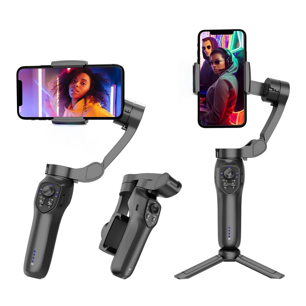 Estabilizador Gimbal Anti Vibração Para Vídeos E Imagens It-Blue LE-3903