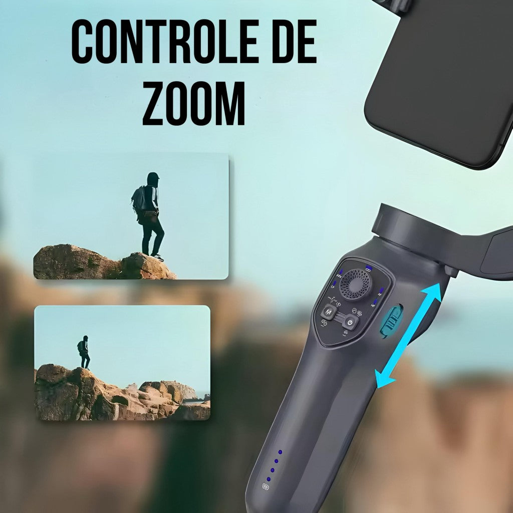 Estabilizador Gimbal Anti Vibração Para Vídeos E Imagens It-Blue LE-3903